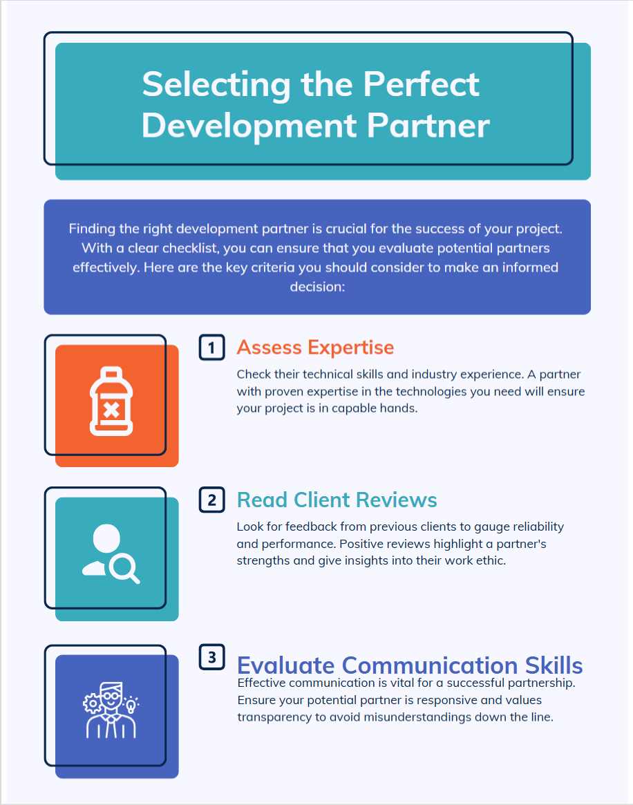 Finding the Right Development Partner